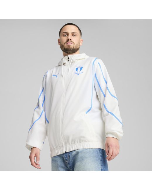 PUMA Malmö Ff Pre-Match Gewebte Jacke Herren in Blue für Herren