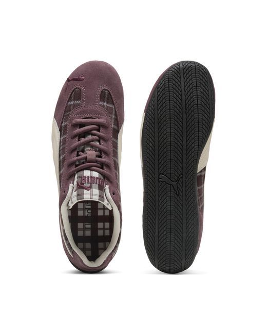 PUMA Brown Speedcat Patch Sneakers
