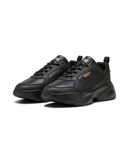 Sneakers Cassia 2.0 Da Donna, Scarpe, Nero/Nero/Oro di PUMA in Black