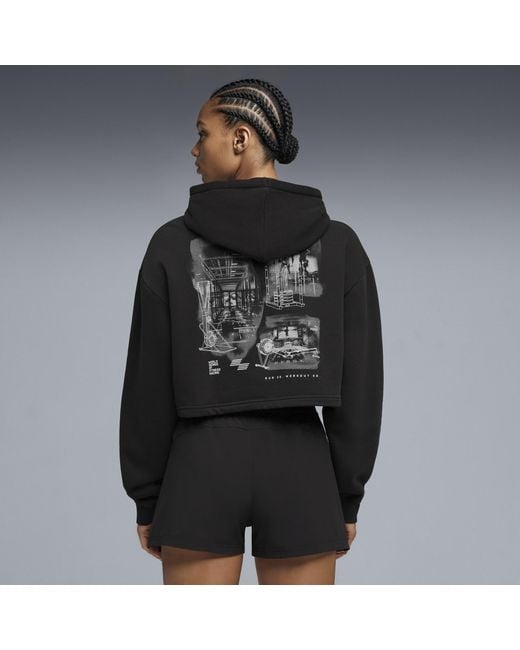 PUMA Black X Hyrox Heavyweight Hoodie
