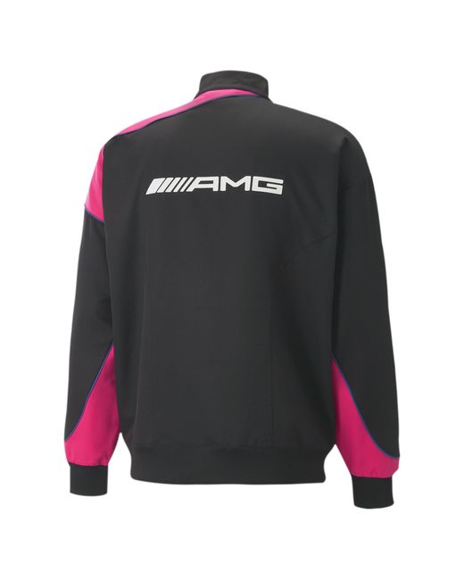 PUMA Black Mercedes-amg Motorsport Woven Jacket for men