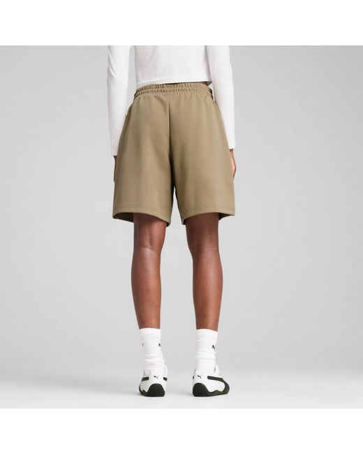 PUMA Natural Wardrobe Ess Relaxed Long Line 8" Shorts