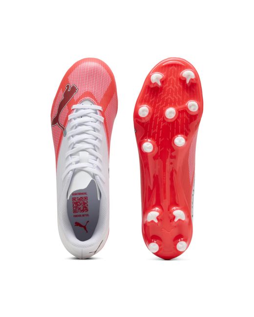 PUMA Red Ultra 7 Play Fg/Ag Football Boots