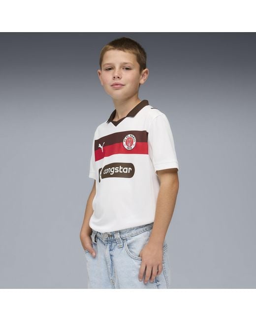 Camiseta Fc St. Pauli 2.ª Equipación 25/26 Juvenil PUMA de color Gray