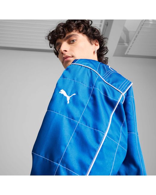 PUMA Blue Archive Seasonal Relaxed Racer Jacket