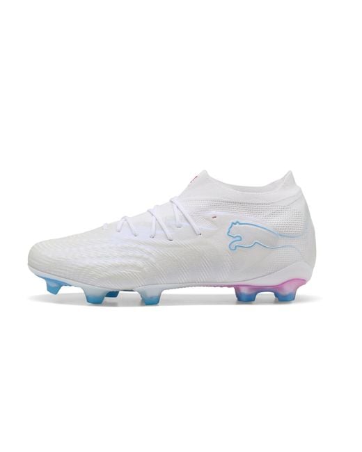 PUMA White Future 9 Ultimate Fg Football Boots