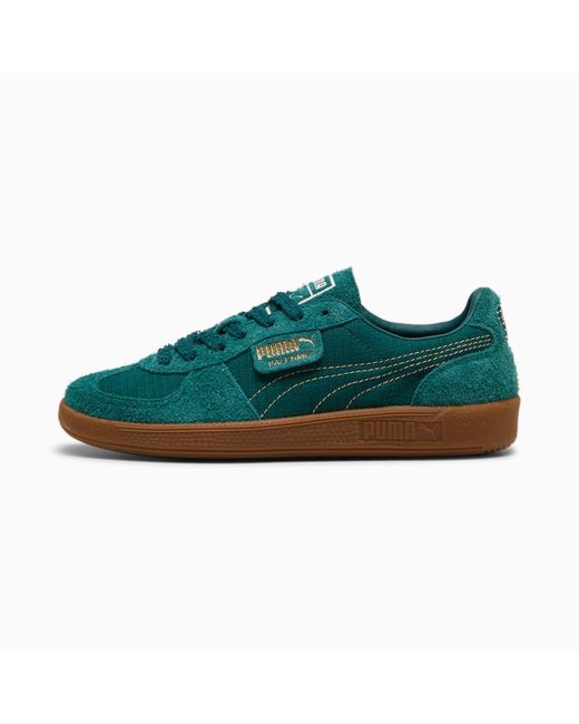 PUMA Green Palermo Texture Sneakers