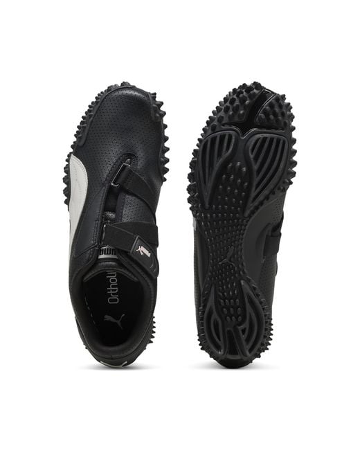 PUMA Black Mostro Perforated Sneakers