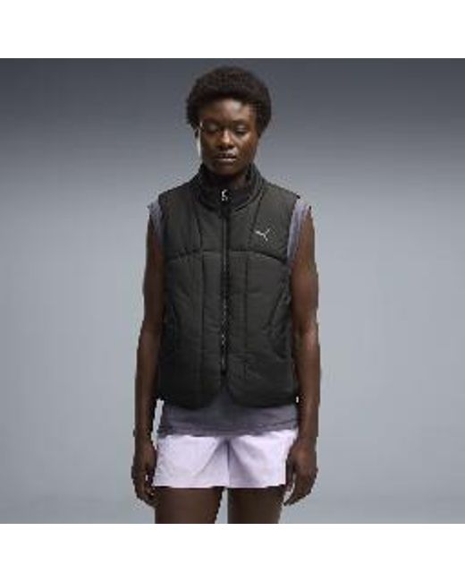 PUMA Black Tech Sense Puffer Vest