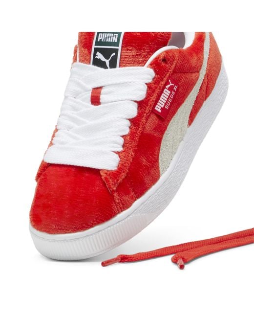 PUMA Suede XL Plush Sneakers Schuhe in Red für Herren