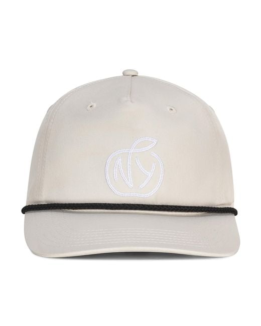 PUMA White Ny Apple Flat Brim Adjustable