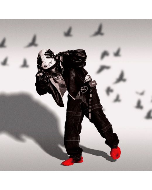 PUMA A$Ap Rocky X Broek Met Kniestukken Voor Zwart/Blauw in het Black