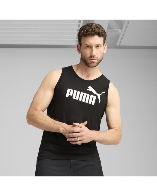 PUMA Black Essentials No. 1 Logo Tank Top