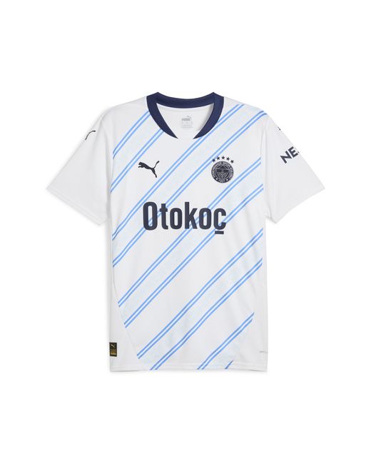 PUMA Fenerbahçe Sk 24/25 Uitshirt Voor Wit/Blauw in het Blue voor heren