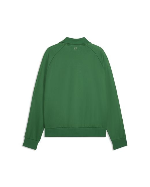 PUMA T7 Herren Trainingsjacke, Kleidung in Green für Herren