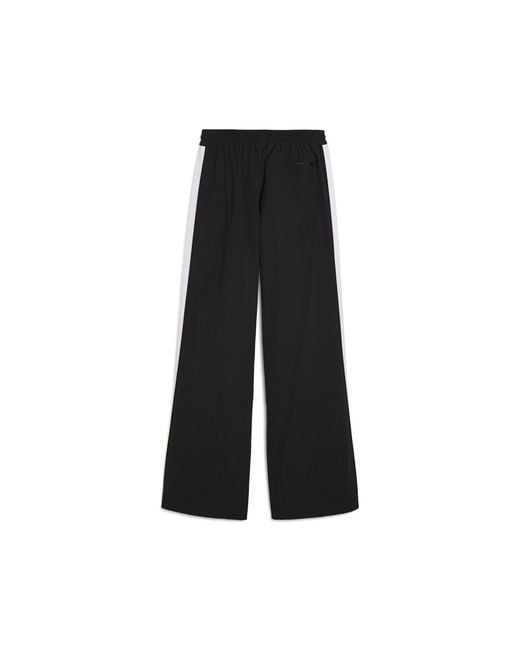 PUMA Black T7 Oversized Track Pants