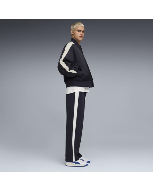 PUMA Black T7 Always On Relaxed Track Pants for men