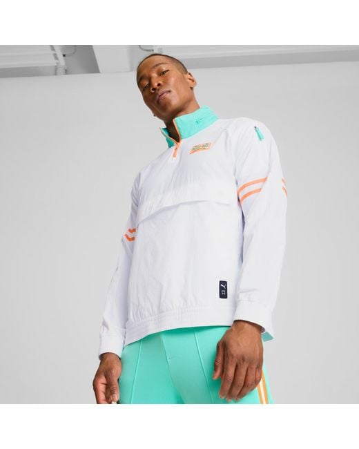 PUMA White Hoops X Scooby Doo Basketball Jacket for men