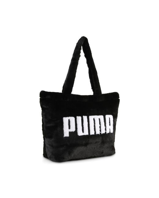 PUMA Up 17L Shopper Van Imitatiebont Voor in het Black