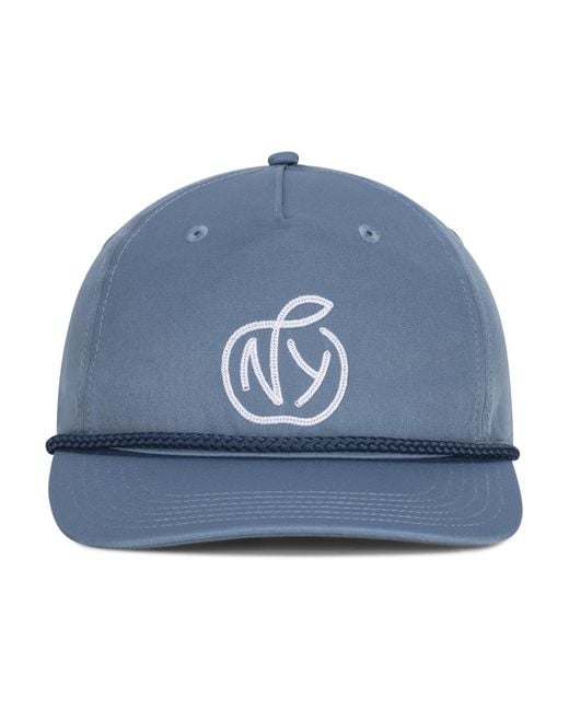 PUMA Blue Ny Apple Flat Brim Adjustable