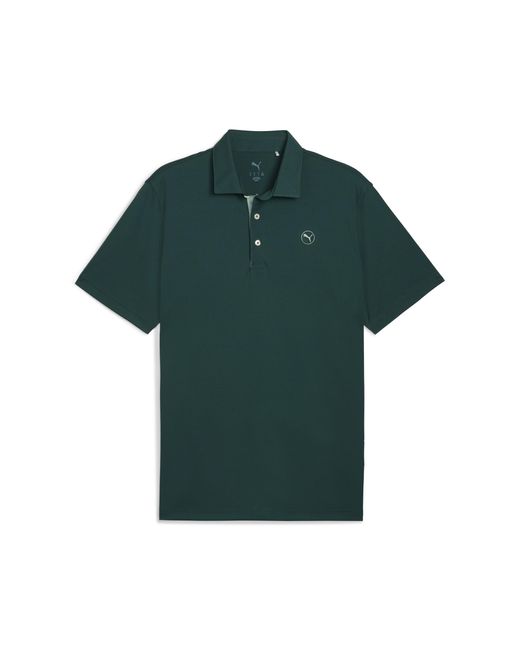 PUMA Pure 2.0 Golf Polo Herren, Kleidung, Terrain in Green für Herren