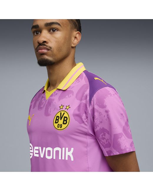 PUMA Kidsuper X Borussia Dortmund Authentic Shirt Voor Maat in het Purple voor heren