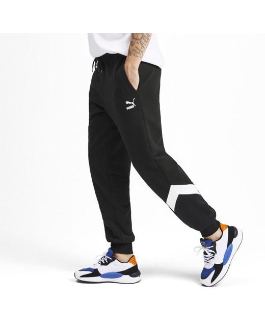 PUMA Iconic Mcs Track Pants in Black for Men Lyst