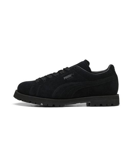 PUMA Black Suede Vibram Sneakers