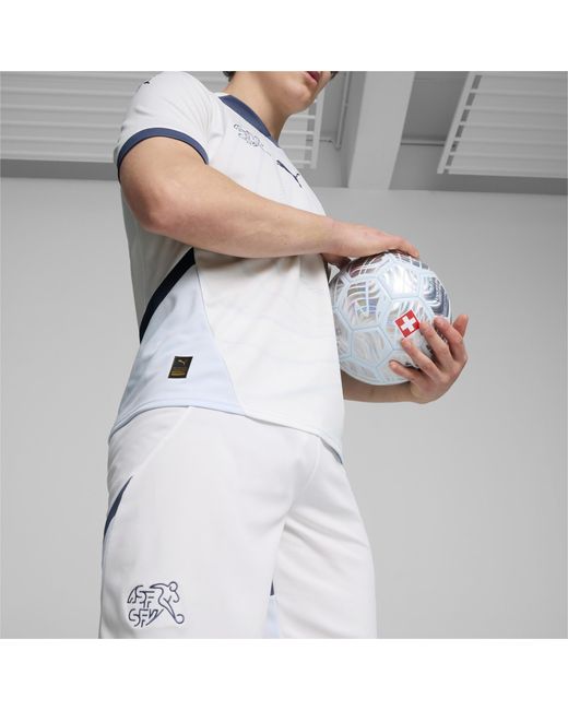 PUMA Schweiz Replica-Fußballshorts in White für Herren