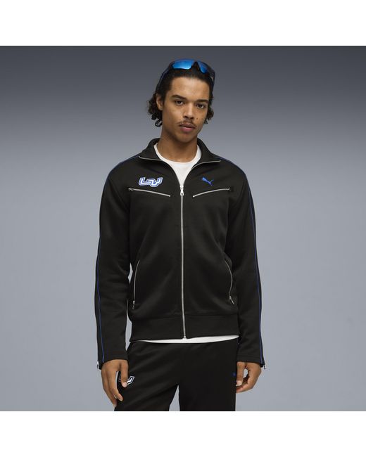 PUMA Black T7 Las Vegas Track Jacket for men