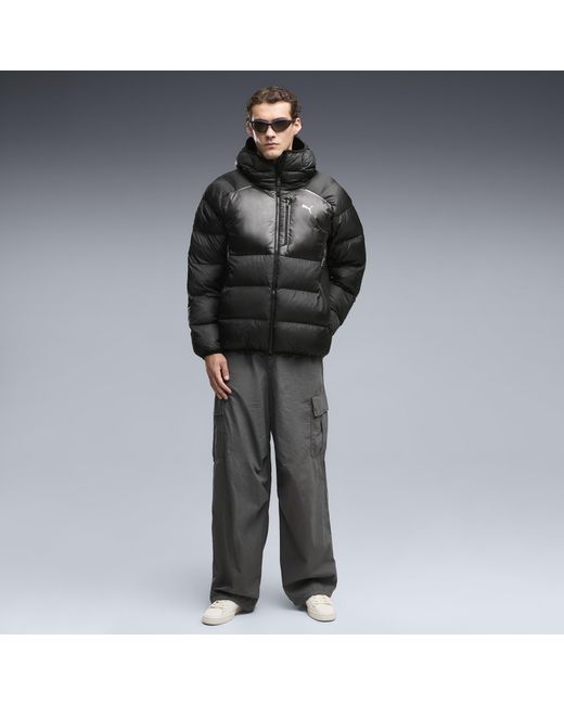PUMA Black Tech Primaloftâ Heat Insulation Puffer Jacket for men