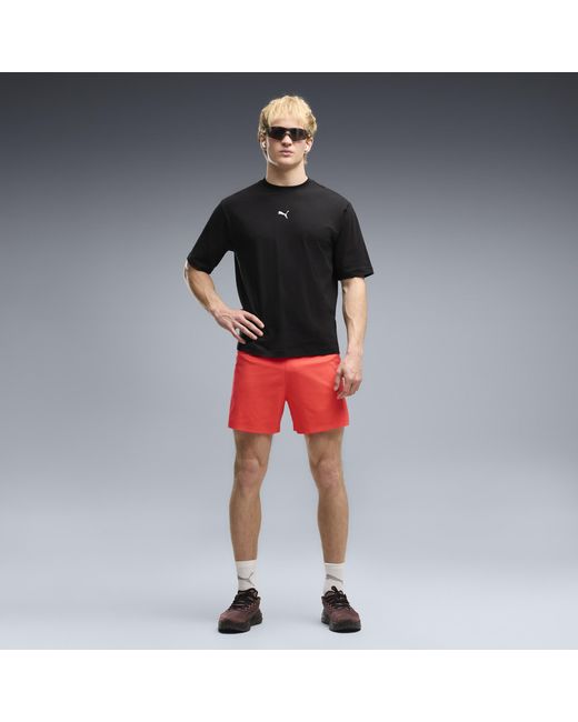 PUMA Black Run Culture Collective Boxy Graphic T-Shirt for men