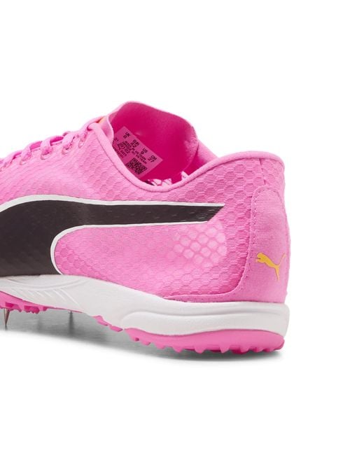 PUMA Pink Evospeed Haraka 8 Track Spikes