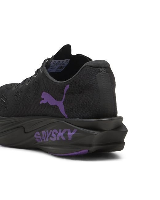 PUMA Black X Saysky Deviate Nitro Elite 4 Running Shoes