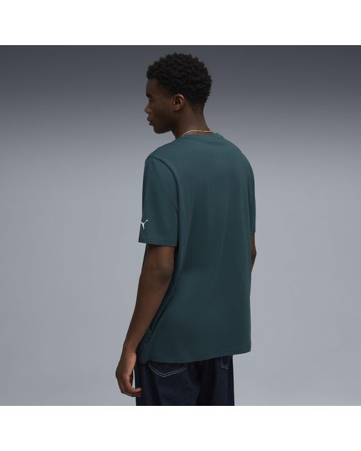 PUMA Green Intersect T-Shirt for men