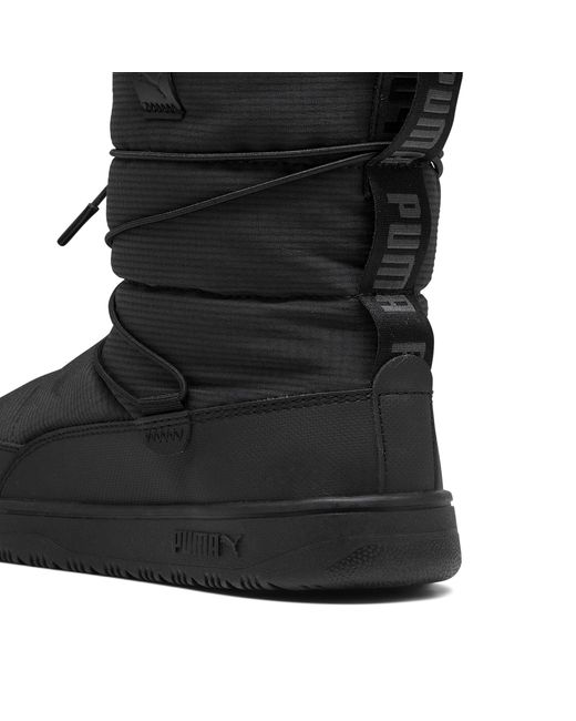 PUMA Black Snowbae Boots