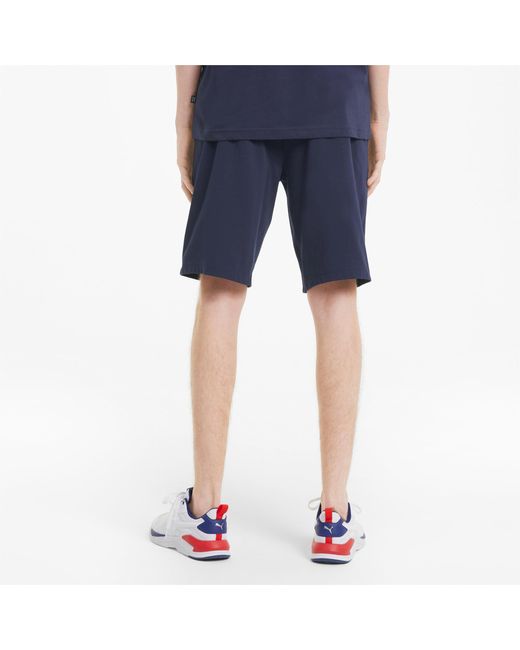 PUMA Essentials Jersey Short Voor in het Blue voor heren