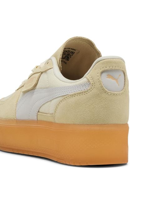 PUMA White Palermo Elevata Xtra Sneakers