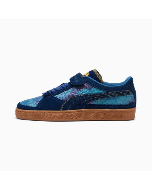 PUMA X Dazed And Confused Suede Sneakers in het Blue