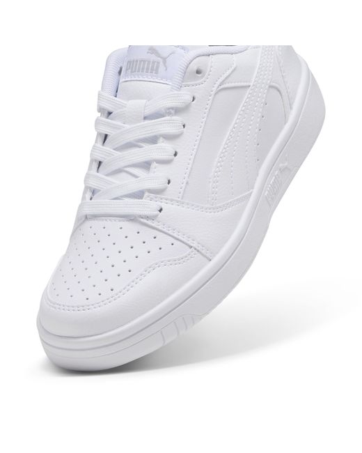 PUMA White Rebound V6 Lo Sneakers Jugendliche, Schuhe, /Cool Light Grau