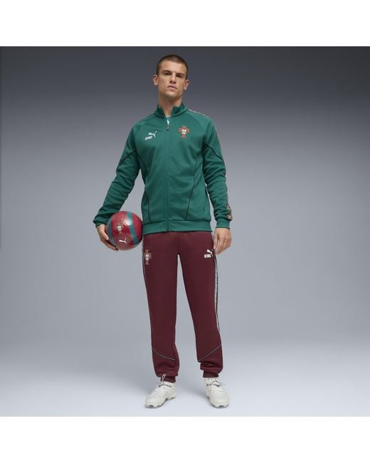 PUMA Green Portugal King Anthem Jacket for men