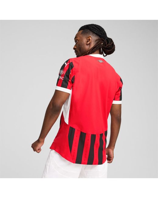 Camiseta Original AC Milan 1.a Equipación 24/25 PUMA de hombre de color Red