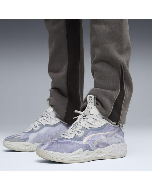 PUMA Gray Mb.04 Lo Team Shoes