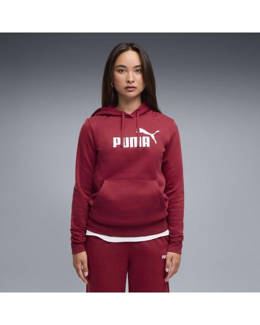 PUMA Red Ess No. 1 Logo Hoodie