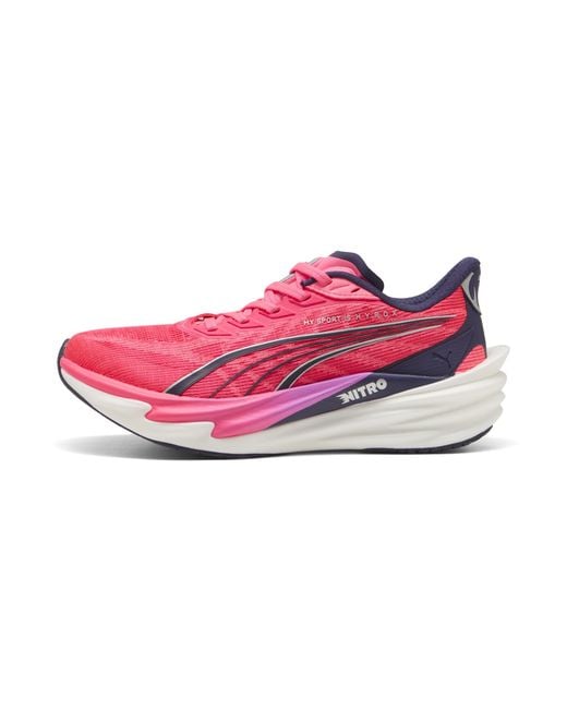 PUMA Pink X Hyrox Deviate Nitroâ 4 Running Shoes for men