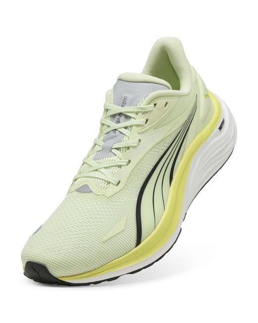 PUMA Electrify Nitroâ 4 Hardloopschoenen Voor Groen/Zwart, Maat in het White voor heren