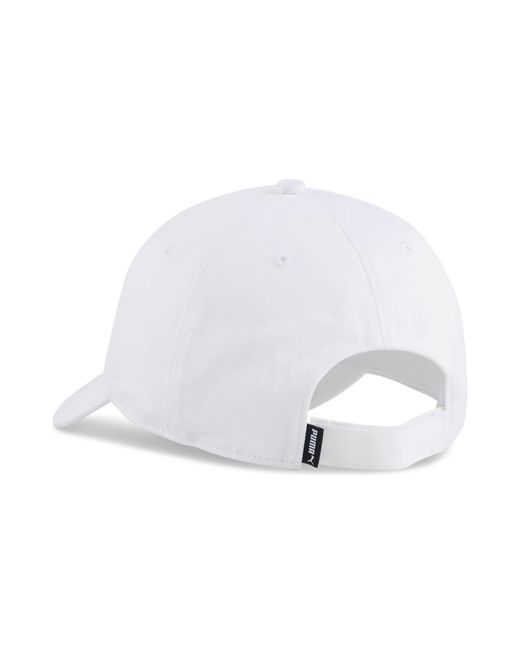 PUMA White ESS No. 1 Logo Patch Baseballcap