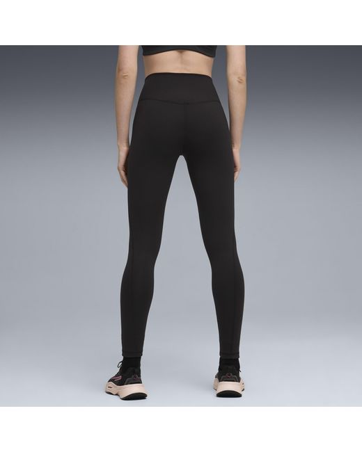 PUMA Black Cloudspun Ultra Soft High-Waist, Full Length Training Tights