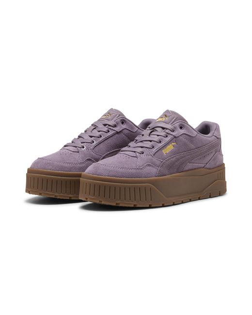 PUMA Brown Karmen Ii Idol Suede Sneakers