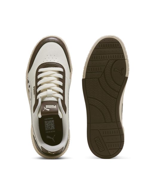 PUMA White Carina Mia Wild Sneakers